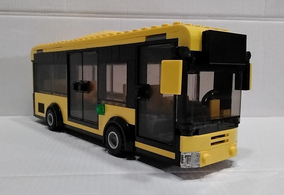 LEGO 60335 City Train Station Bus Only Bag 3-4 - Custom Color Bus - Image 3 of 4