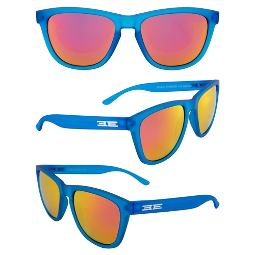Epoch Eyewear Vibe Sensation Polarized Sunglasses Women Men Blue Frame Fashion - 第 8/8 張圖片