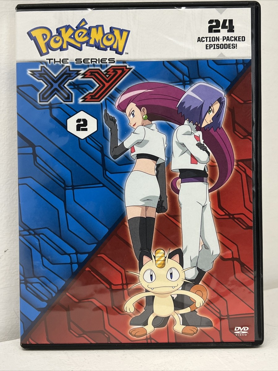 Pokemon the Series: XY Set 2 DVD 3 Disc Set Brand New Open Case 24