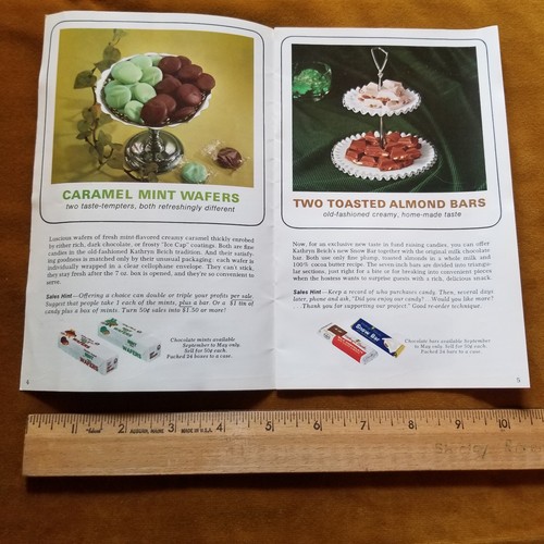 Vintage Kathryn Beich Candies Candy Fundraising Brochure Catalog Bloomington IL - Picture 2 of 6