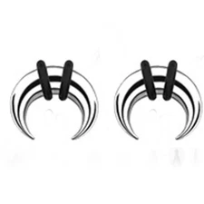 Pair of Pincher Claw Buffalo 316L Stainless Steel Taper Ear Expander E121