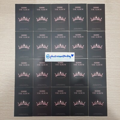 BLACKPINK 1ST FULL ALBUM [THE ALBUM] OFFICIAL PHOTOCARD IDOL KPOP