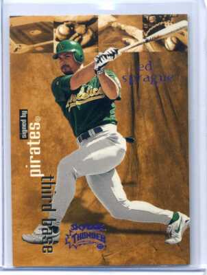 ED SPRAGUE 1999 Skybox Thunder RANT PARALLEL #124 - PIRATES