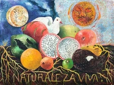 FRIDA KAHLO Surrealism Art Poster or Rolled Canvas Print "Naturaleza Viva"