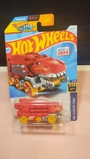 2024 HW Ultimate T-Rex Transporter HW Screen Time Netflix Hot Wheels Let's Race