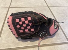 Rawlings PL90PB 9in Performance Design, Pink  Black Baseball Left Hand Glove