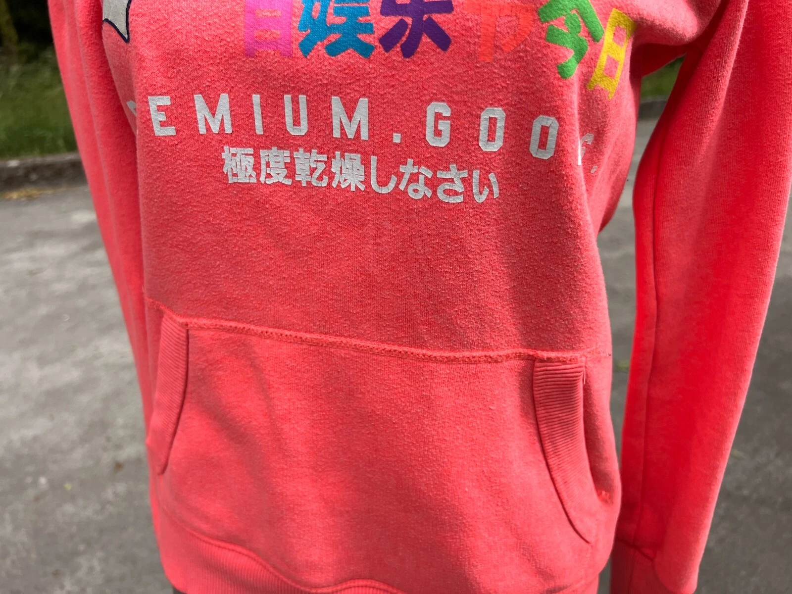 SACAI SUPERDRY DONNA HOODY FELPA CON CAPPUCCIO TAGLIA S BUONE CONDIZIONI OTTIMA COOL