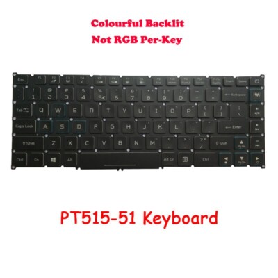 Laptop Backlit Keyboard For ACER Predator Triton 500 PT515-51
