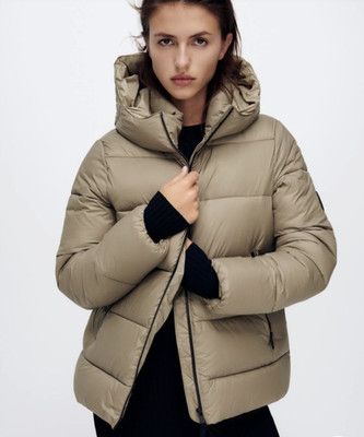 zara womens puffer