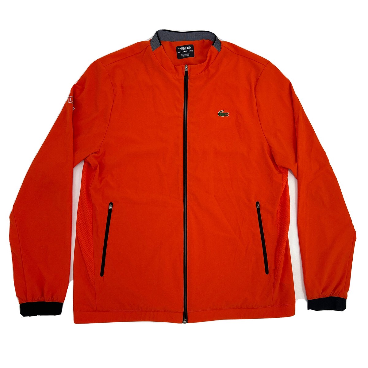 Lacoste Sport x Novak Djokovic Jacket Women 56 US XXL Orange