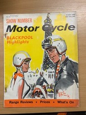 MOTOR CYCLE UK MAGAZINE #3127 16 MAY 1964 - BLACKPOOL HIGHLIGHTS (LL)