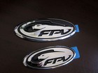 <!--F#f_0-->FPV BADGE PAIR SET FRONT AND REAR FOR FORD FG SERIES XR6/XR8/SEDAN/UTE/TURBO<!--F/-->