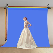 Backdrop Holder Wall Mount 4 Roller Photography Background Support System NEW US