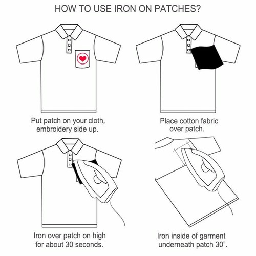 Parche I Love Thailand para hierro/coser, parches de tela bordados, insignia - Imagen 2 de 2