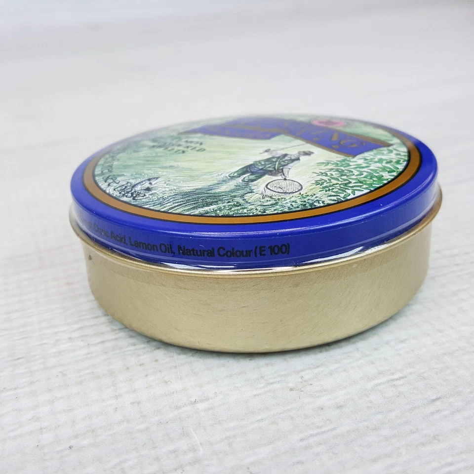 Fishing Sweets Candy Tin Container Lemon Flavoured National Trust Wiltshire UK - Image 3 of 4