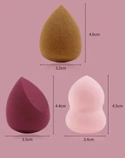 Makeup Blender Beauty Sponge 6pcs Set - Multi-color