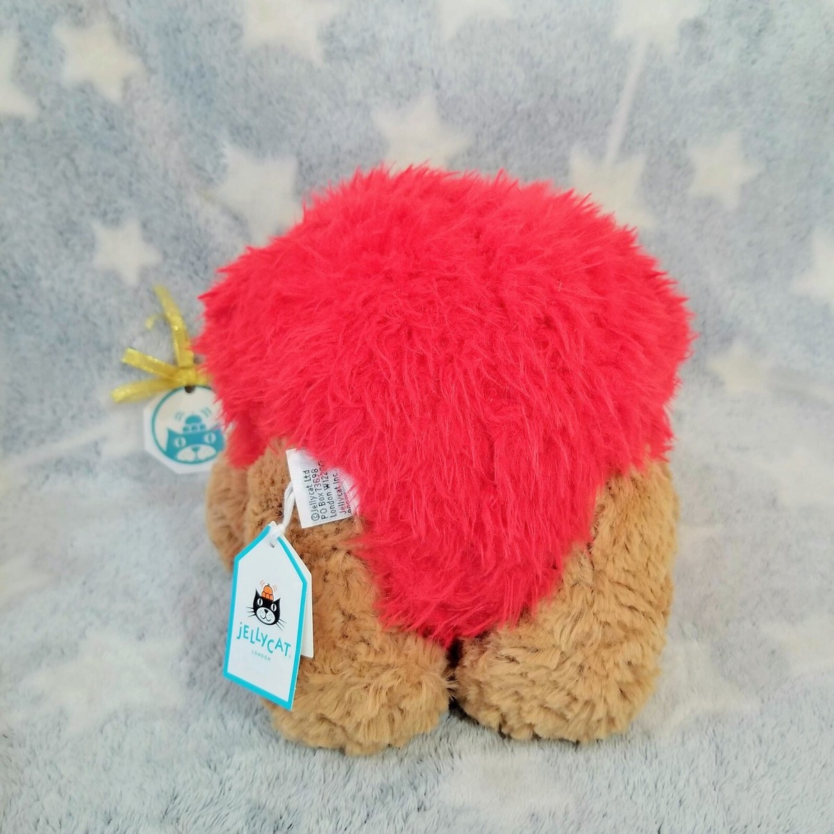 Jellycat Bartholomew Bear Heartthrob With Tag Authentic for