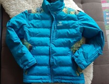 Boys Rossignol Ski Jacket Size 16 Blue/yellow mash Excellent Pre-owned Condition