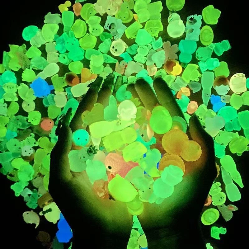 HOT 10-100x Resin Mini Animal Luminous Tiny Animal Micro Landscape Fairy Garden - image 4 of 4