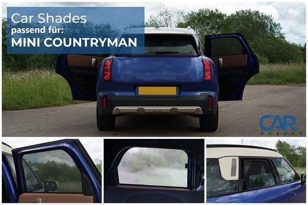 Sonnenschutz FüR Mini Countryman (U25) Ab BJ.2024 FüR Die Hinteren SeitentüRen-image
