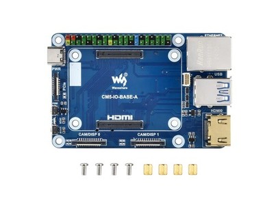 Mini Base Board for Raspberry Pi CM5 Lite/eMMC Series Module, Compute Module ...