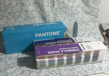 Pantone Color Guides Set Coated Uncoated Excellent Condition