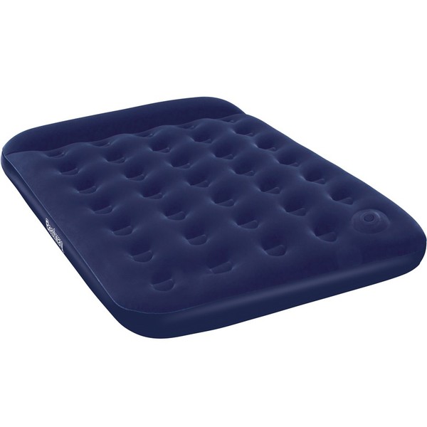 Materac Welurowy Dwuosobowy Bestway Z Pompką 191X137X28 Cm 67225 6317 Bestway-image