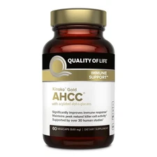 Premium Kinoko Gold AHCC Supplement–500mg of AHCC per Capsule–Supports Immune...