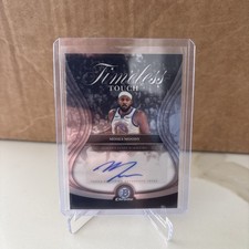 2025-26 Bowman Basketball Chrome Timeless Touch Autograph Auto Moses Moody