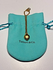 Tiffany & Co. Return to Tiffany 18K Yellow Gold Full Heart Bracelet 6.5"