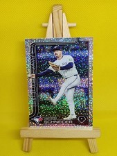 2025 Topps Series 1 Celebrations DAVIS SCHNEIDER  #342 Confetti Foil Blue Jays