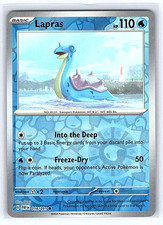 Lapras 016/091 Paldean Fates NM or LP Pokemon Card