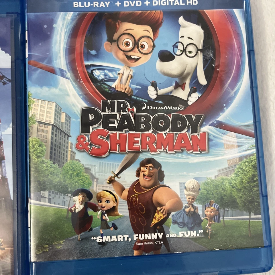 5 Kid Blu-ray Movie Lot (ice Age, Lego, Minions) Foto 4 de 4