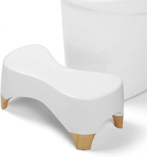 Toilet Stool Squat Adult, Poop Stool for Bathroom,Bearing 550 Lbs Weight,Toilet