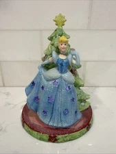VTG Disney Princess Cinderella Let’s Dance Lighted Christmas Figurine