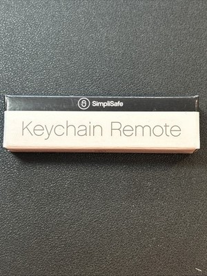 SimpliSafe Original Generation White NON-USB Keychain Remote Fob - BRAND NEW