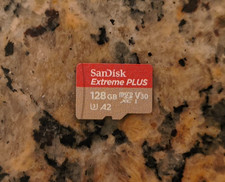 SanDisk 128GB Extreme PLUS A2 UHS-I V30 U3 MicroSDXC Memory Card