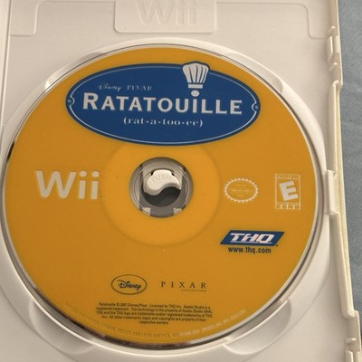 THQ Ratatouille Nintendo Wii Multiplayer Action & Adventure 2007 NTSC E