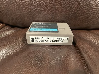 REBUILT Sony Aibo Battery ERA-301B1 for ERS-7, ERS-311, 312 and