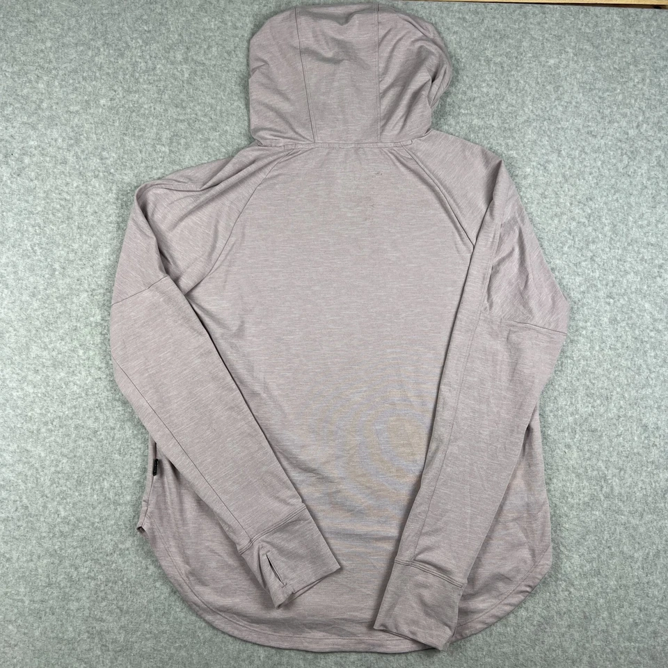 REI Co-op Sahara Shade Hoodie Lightweight Stretch Performance UPF Large Pink - Image 2 of 4