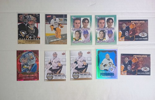 Marc-Andre Fleury Penguins 20 Card Lot 2003-2012