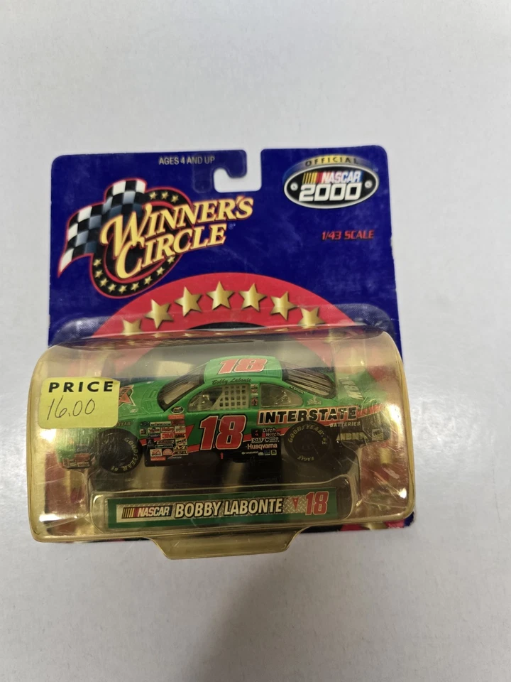 Winners Circle Hasbro 1:43 Diecast Lote de 6 - #3 Earnhardt #18 Labonte 2000 ¡NUEVO! Foto 3 de 4