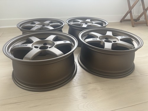 Rays Engineering Volk Racing TE37 Forged Aluminum Wheels 17x7.5 ET42 4x100 OG! - Picture 4 of 19