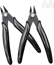170 Micro Wire Cutter – Precision Mini Pliers for Jewelry, Zip Ties & Crafts 