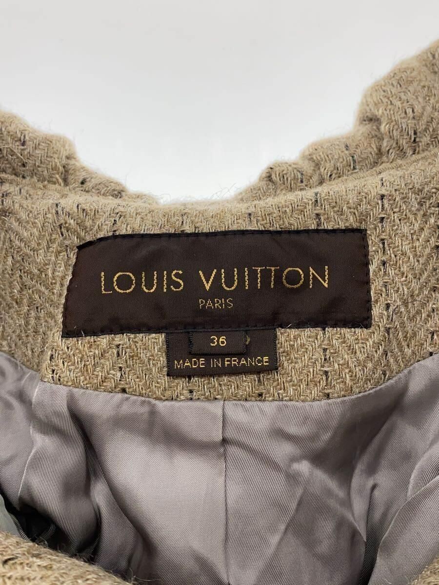 ALTRA LOUIS VUITTON altro cappotto 36 lana beige tweed