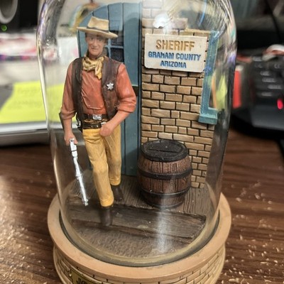 John Wayne Hand Painted Sculpture Limited Edition 