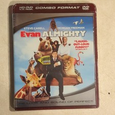 Evan Almighty HD DVD/DVD Combo Format Movie Steve Carell Morgan Freeman