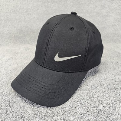 Nike Hat Baseball Cap Side Logo Strapback Dad Cap Black 1Size 