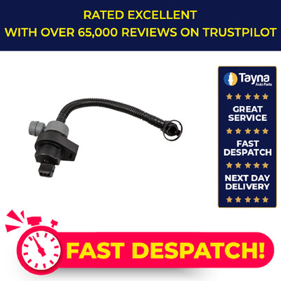 Fuel Tank Breather Valve fits BMW 525 E60 3.0 05 to 07 N52B30A 13904588396 Febi