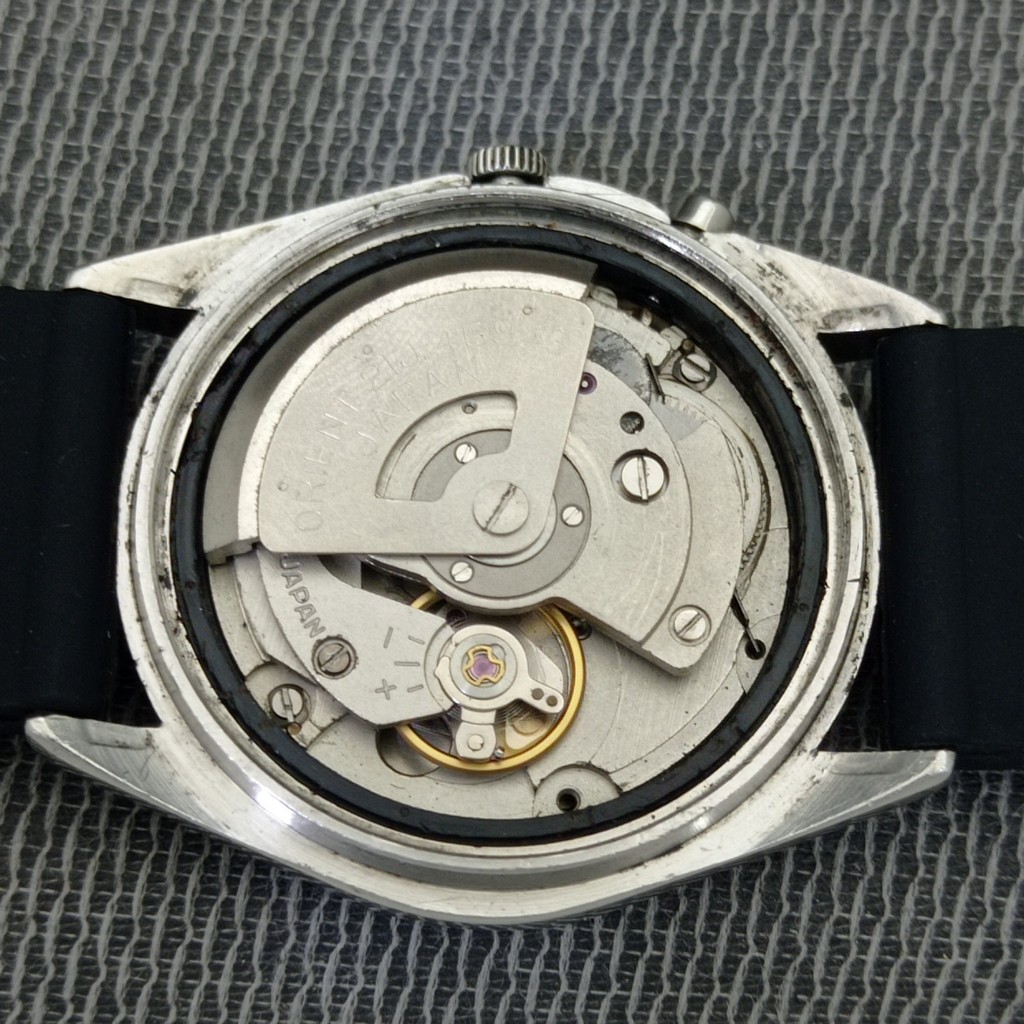 オリエンタル   Oriental
サイドゴア レイジーマン Excellent ORIENT Crystal 46943 Automatic 21 J Japan Watch